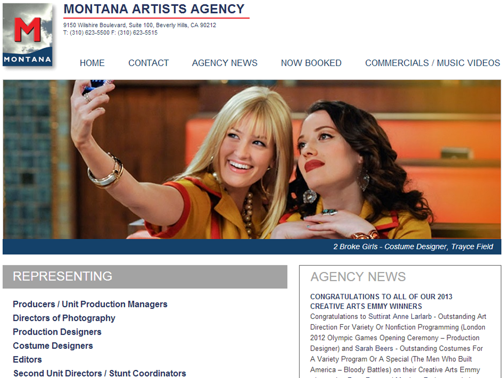 Montana Artists Agency - Home Page